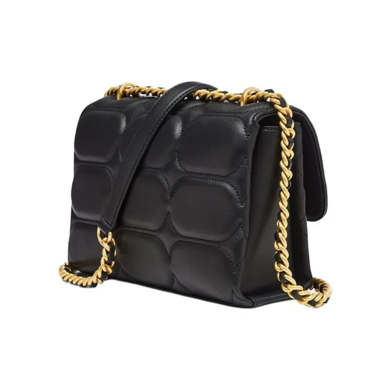 SAM EDELMAN Sheepskin Crossbody Bag Shoulder Bag Small Size Women's Black-1