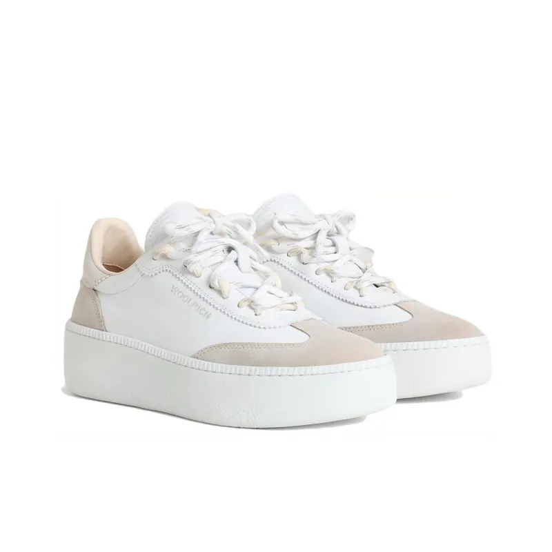 WOOLRICH Skateboard Shoes Women's Low-Top White-2