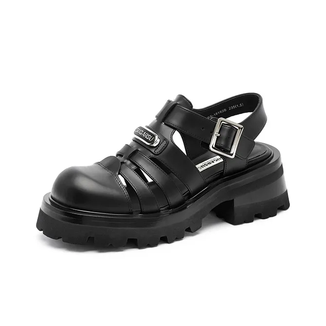 SugarSu Beach Sandals Women's Black-1