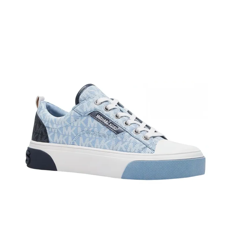 MICHAEL KORS Oscar Low Top Stylish Skateboarding Shoes Women's Blue-2