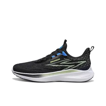 WARRIOR Running Shoes Men Low Top Blue/Green