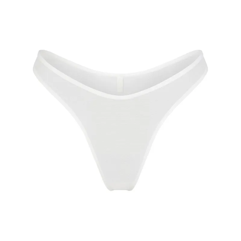 SKIMS Wedding Dress Series ULTRA FINE MESH THONG Underpants Women's 1 Pack Marble/Marble-0