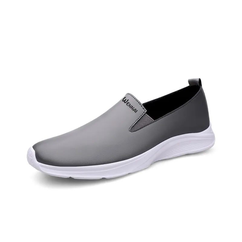 Wen Nai Casual Shoes Men's Gray-1