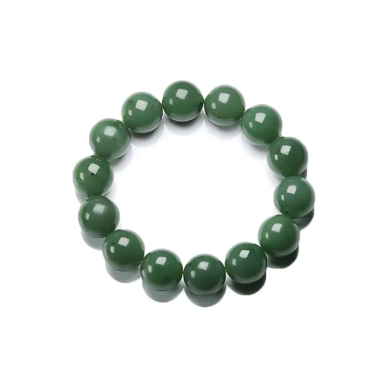 Artisan Lock Heart Jade Hetian Jade Bracelets Unisex Jasper-0