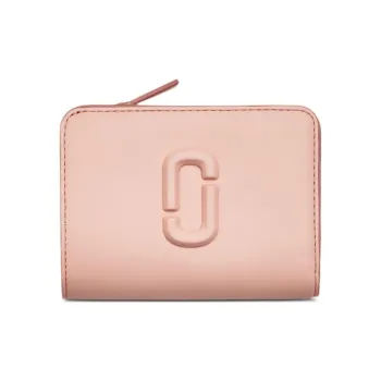 MARC JACOBS The Leather J Marc Mini Compact Wallet