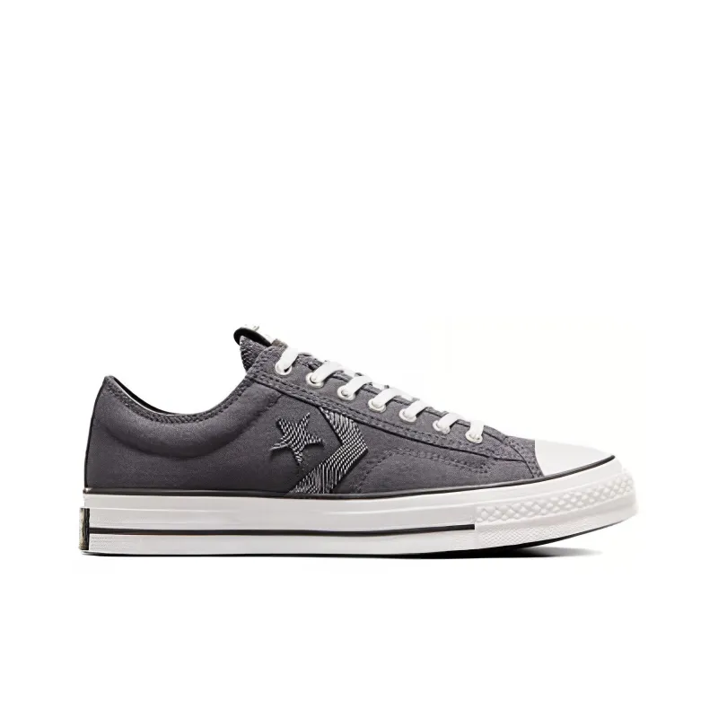 Converse Star Player Low-Top Canvas Shoes Unisex Gray-1