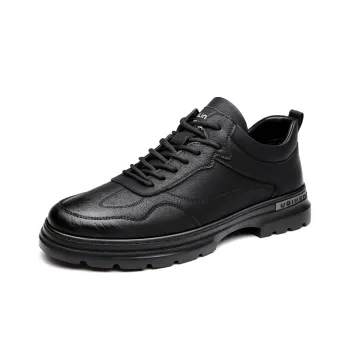 Mulinsen Work Boots Men Low-Top Black