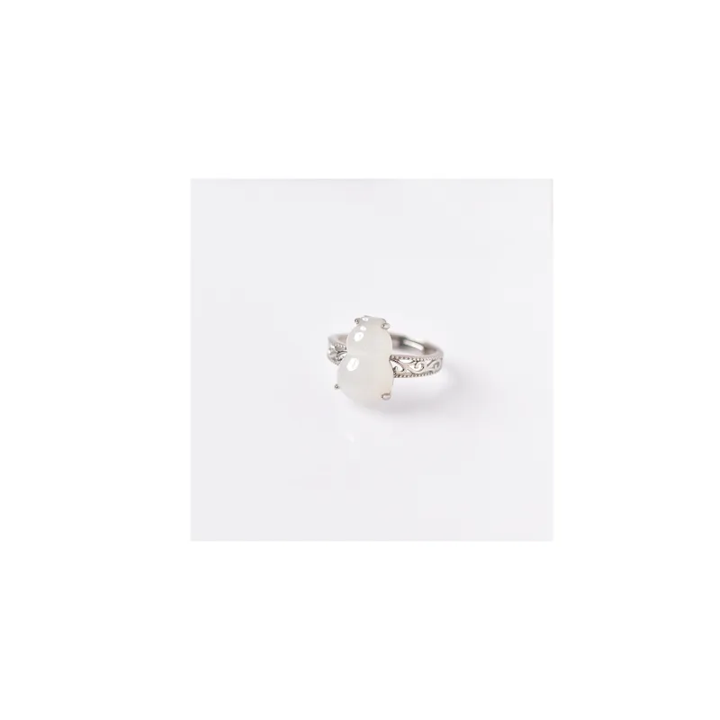 Tokai Family Rings White Jade Women's-7