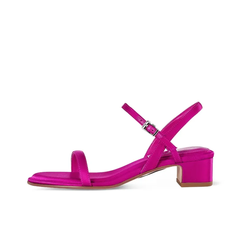 7or9 Freud Strap Sandals 3.5cm Women's Rose Red-0