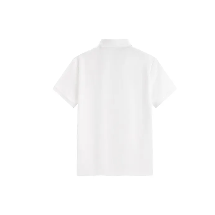 PEACEBIRD MEN Polo Shirts Men White 1 Slim Fit-1
