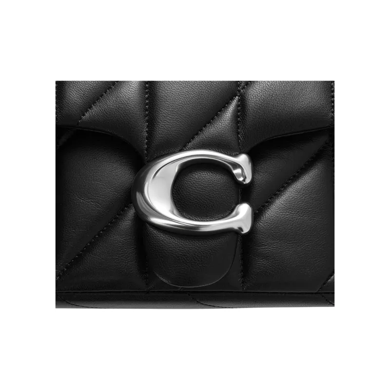 COACH Tabby Nappa Leather Pillow Bag, Handbag, Shoulder Bag Women's Black-4