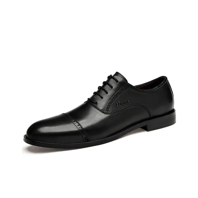 Extravagant Dress Shoes Men Low Top Black/Brown-1