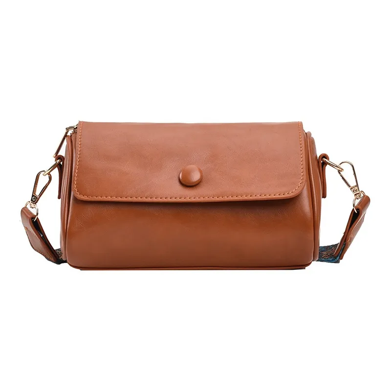 ALOENEY Pu Shoulder Bag, Crossbody Bag Women's Brown/Black/Coffee-0