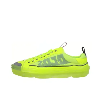 GCDS Low-Top Trendy Casual Shoes Men's Neon Yellow
