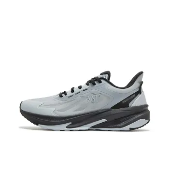 361° Yushan Cushioning Anti Slip And Wear Resistant Low Top Running Shoes Men's Cool Mist Gray