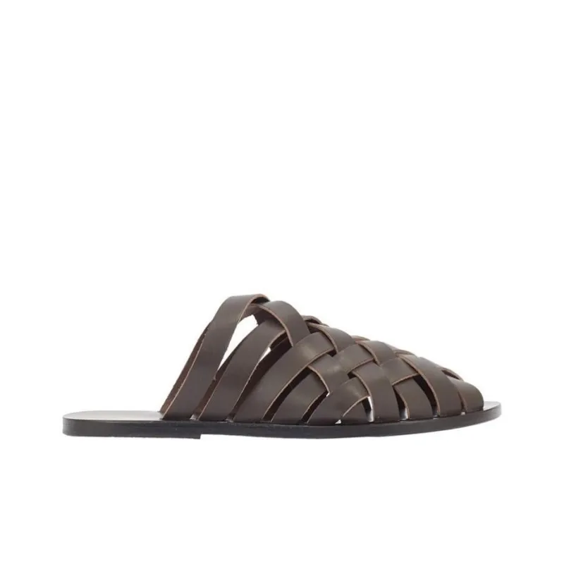ANCIENT GREEK SANDALS Stylish Sandals Men's Taupe-1