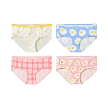 FINEI Underpants Women's 4 Pack Mixed Color