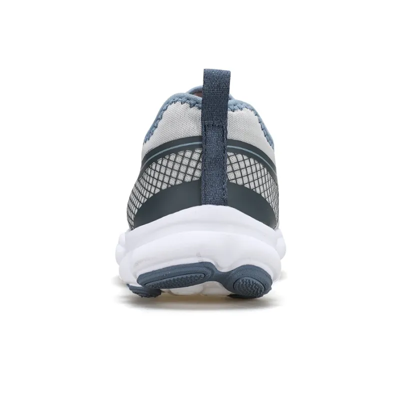 HUMTTO Cushioned Wear Resistant Slip Resistant Low Top Outdoor Shoes Men's Gray Blue-2