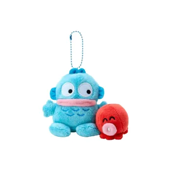 Sanrio Half Fisherman Han And Little Yumi Dolls Plush Pendant 9.5cm Height