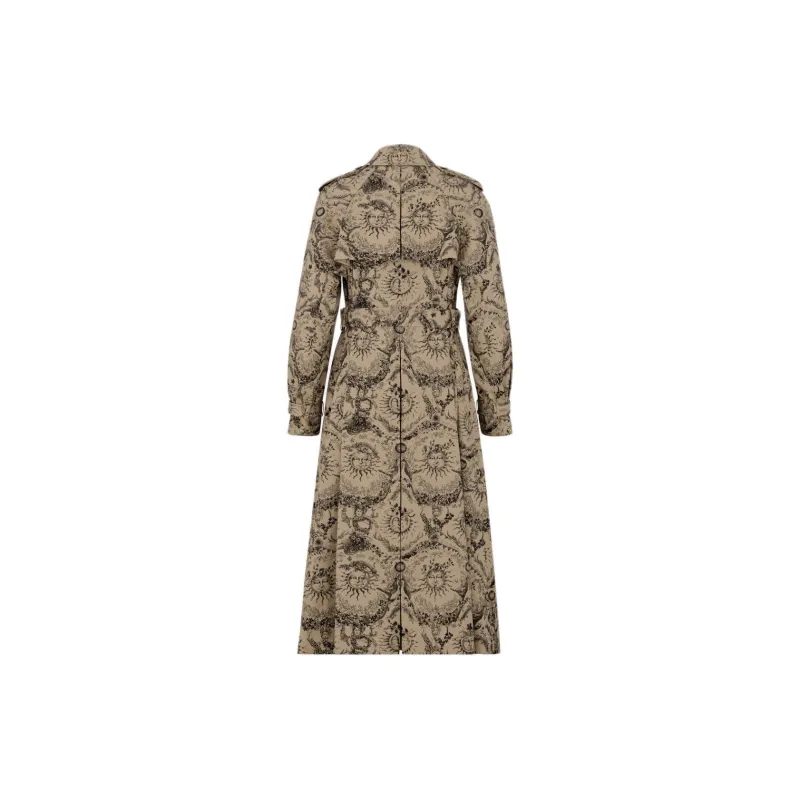 DIOR SS24 Trench Coat Women's Beige-1