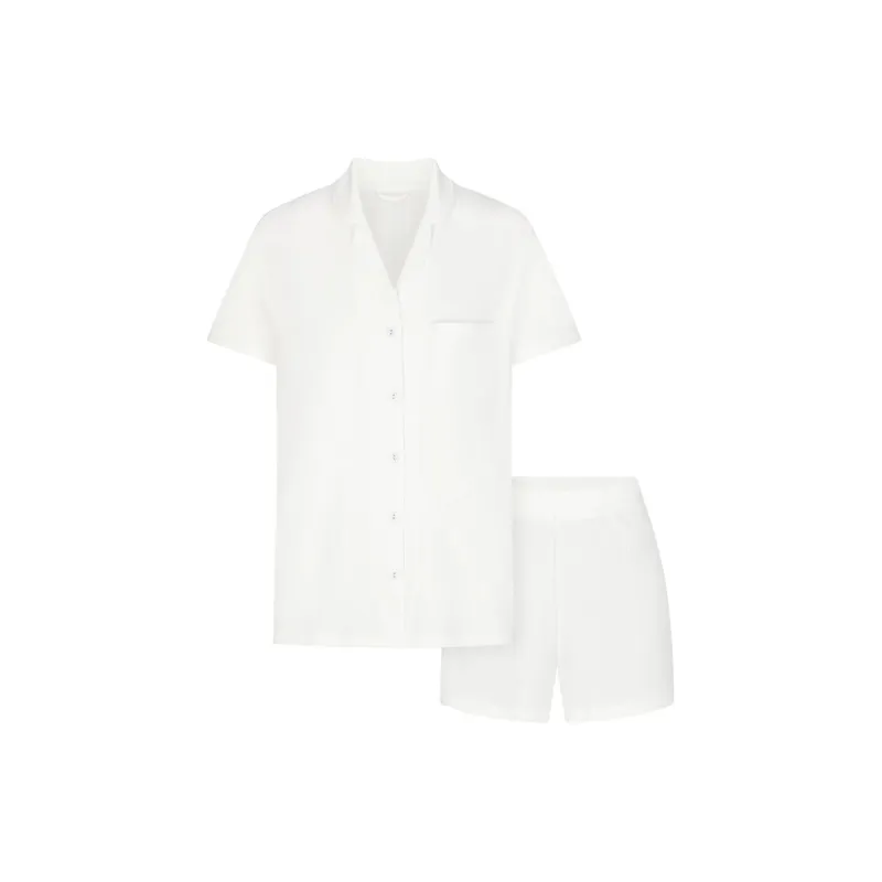 SKIMS SOFT LOUNGE SHORT SLEEP SET Pajama Set Women's MARBLE/Marble-0