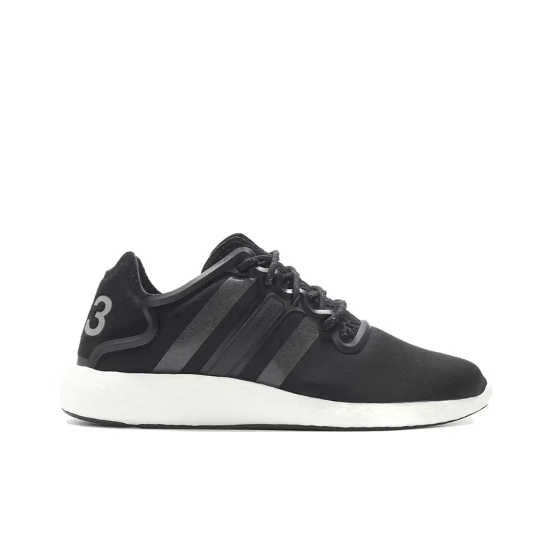 Adidas Y 3 Yohji Run Black Silver-1