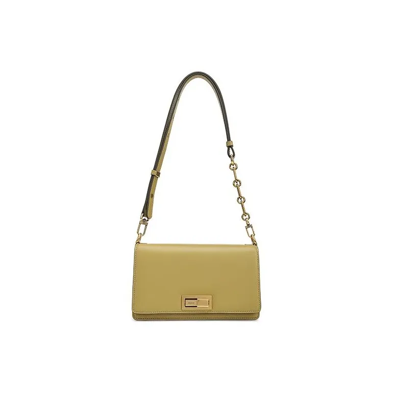 HONGU Split Cow Leather Bonded Synthetic Leather Small Square Bag Crossbody Bag Shoulder Bag Women's Brown-0