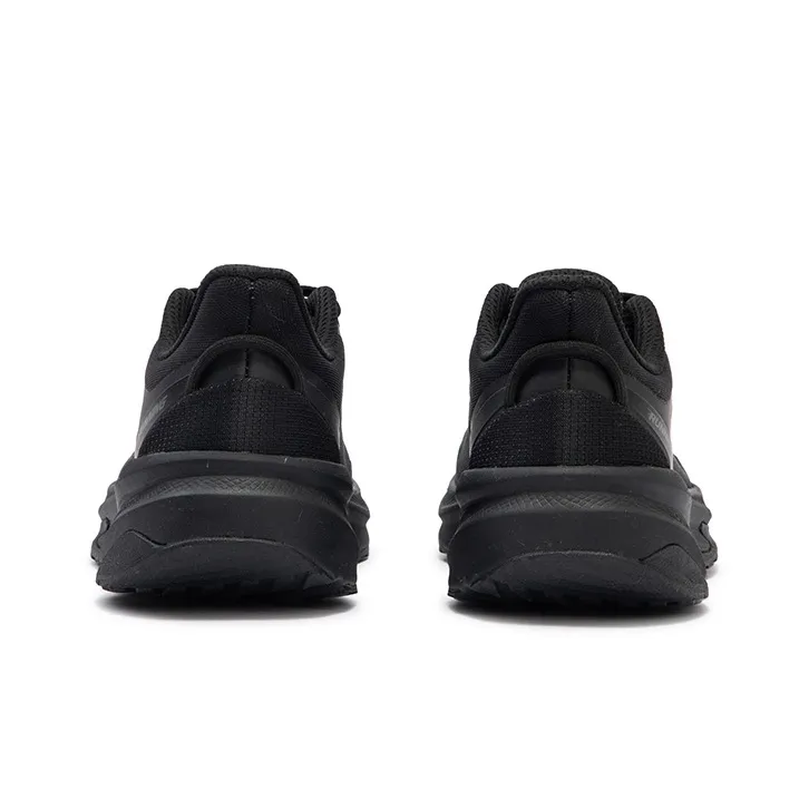 361° Yushan Cushioning Anti Slip And Wear Resistant Low Top Running Shoes Women's Black Gray-3
