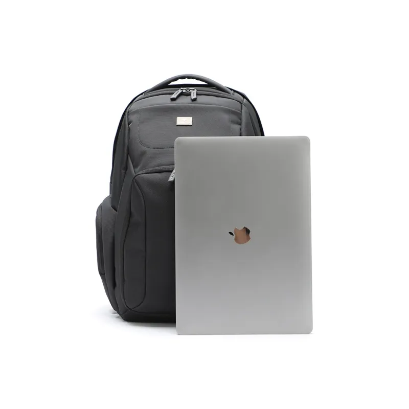 SWIZA Polyester Laptop Bag Backpack Large Size Men's Black-1