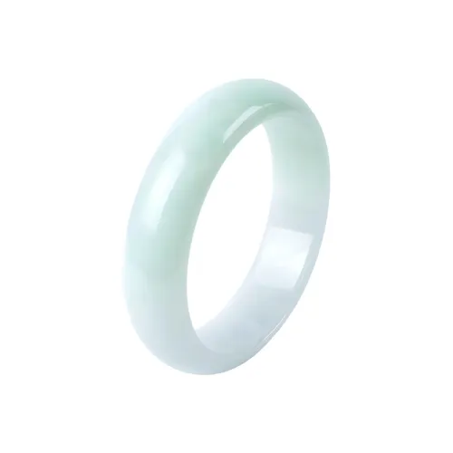 South Asia Bean Type Jadeite Bangles Women's