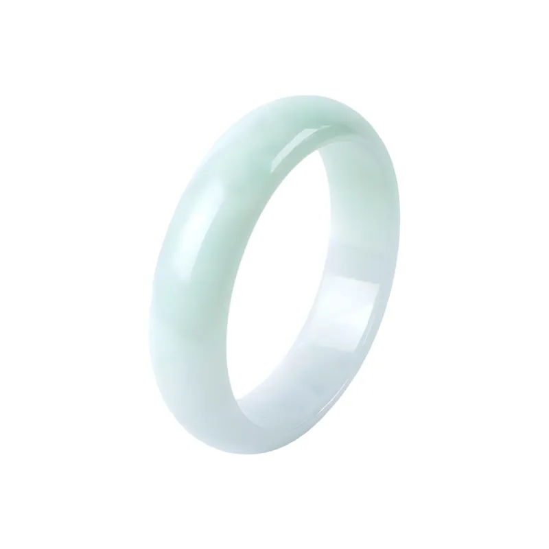 South Asia Bean Type Jadeite Bangles Women's-0