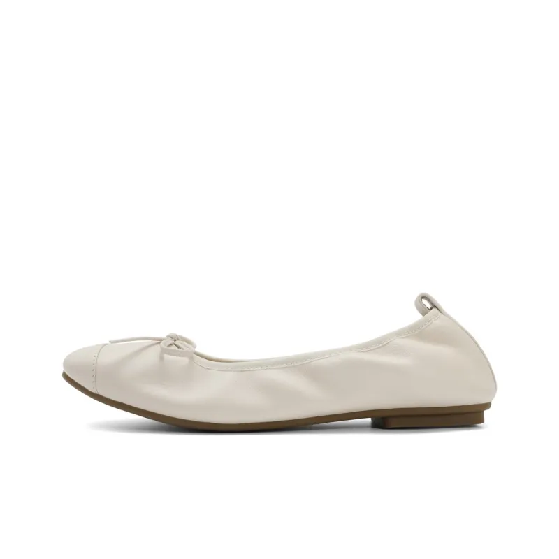 BELLE Casual Single Shoes 1CM Women's Black Ecru Yellow-10