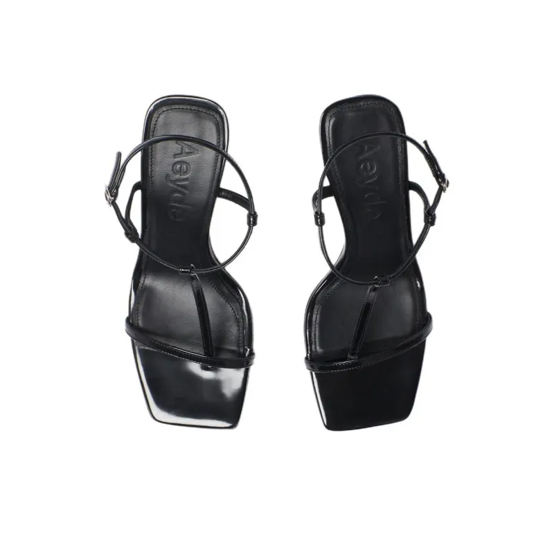 Aeyde Hilma 80mm Leather Sandals-2