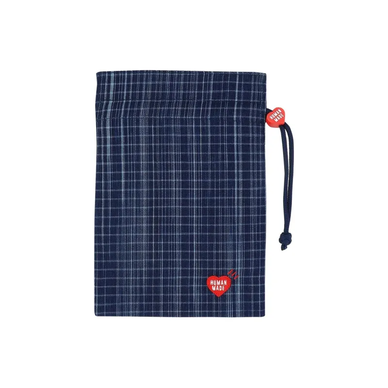 HUMAN MADE Nylon Wallet Unisex Blue-2