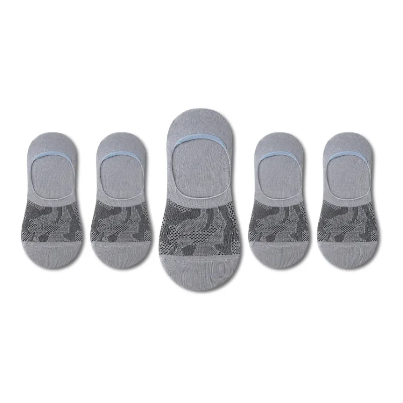 LUOLIAN No Show Socks Unisex 5 Pack-12