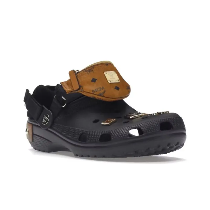 Crocs X Mcm Classic Clogs 'Black Tan'-2