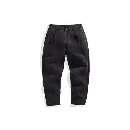 PEACEBIRD MEN Jeans Men Black 1 Classic Cone