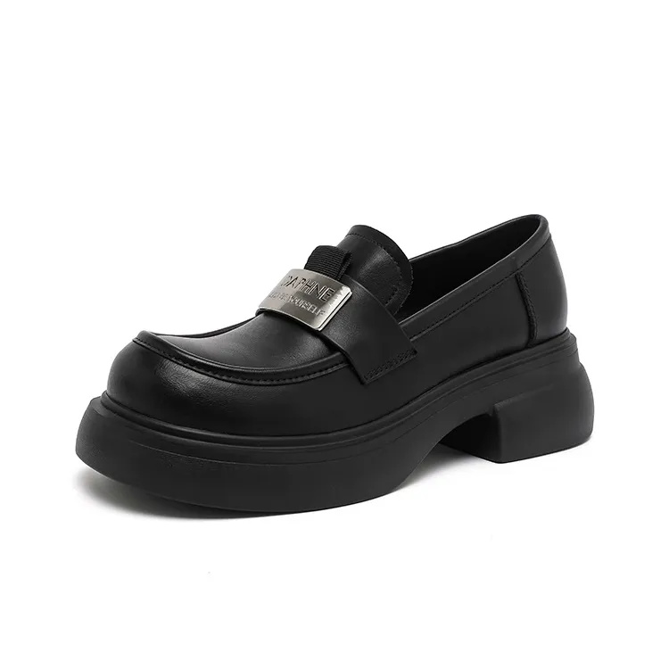 DAPHNE Loafers Women's Black/Ecru-1