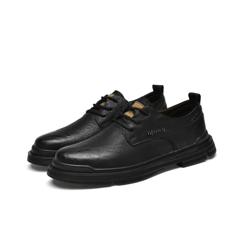 Wen Nai Casual Shoes Men's Black-3