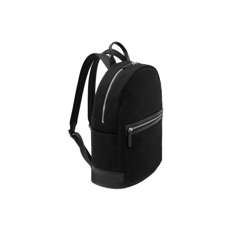 COS Cotton Backpack Medium Size Men's Black-1