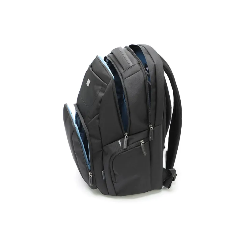 SWIZA Polyester Laptop Bag Backpack Large Size Men's Black-4