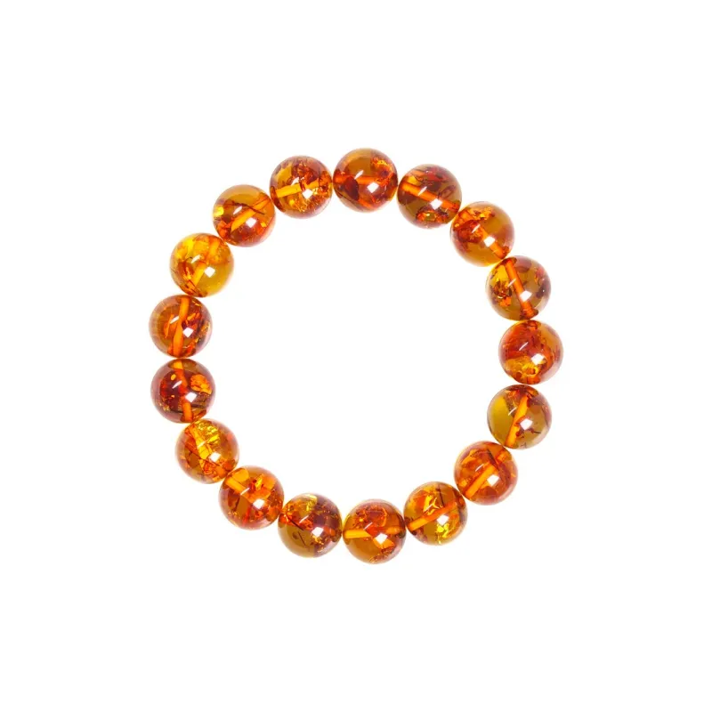 GOLDFISH ALLEY Amber Beeswax Jade Bracelets Unisex-6