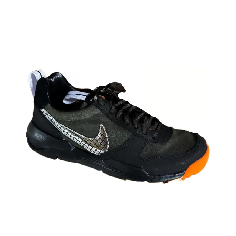 Tom Sachs x Nike Mars Yard Durable Breathable Low Top Casual Shoes Men's Black-1