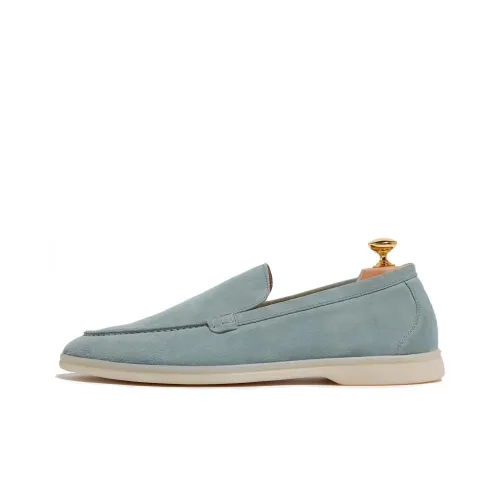SCAROSSO Ludovico Round Toe Slip On Loafers