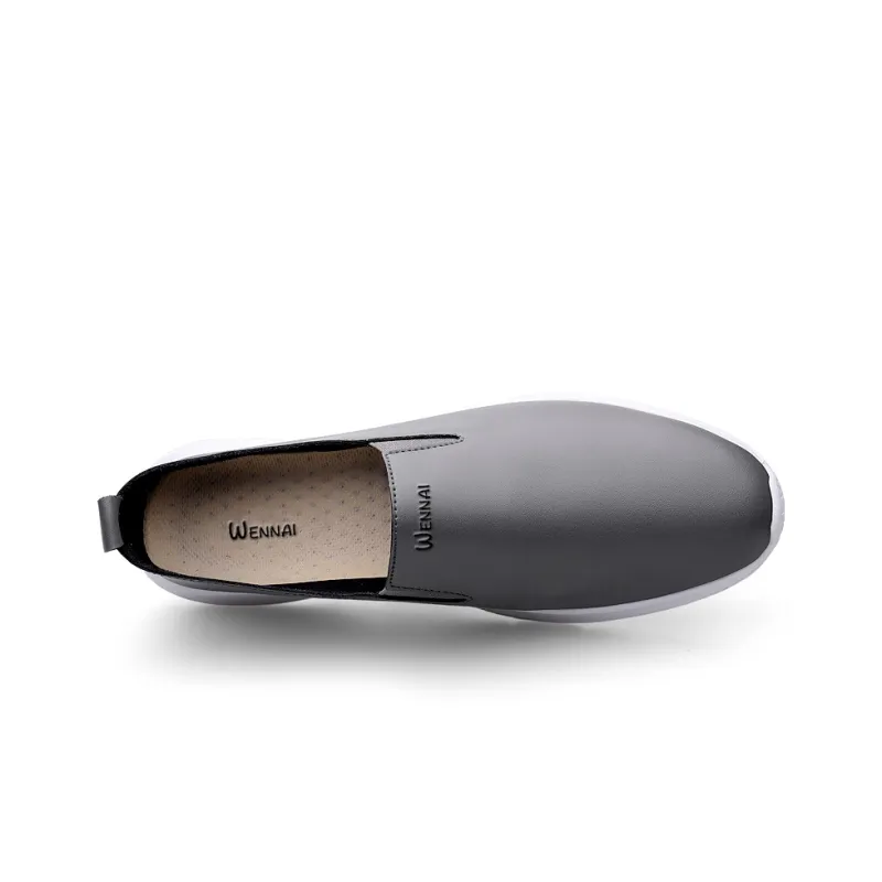 Wen Nai Casual Shoes Men's Gray-4