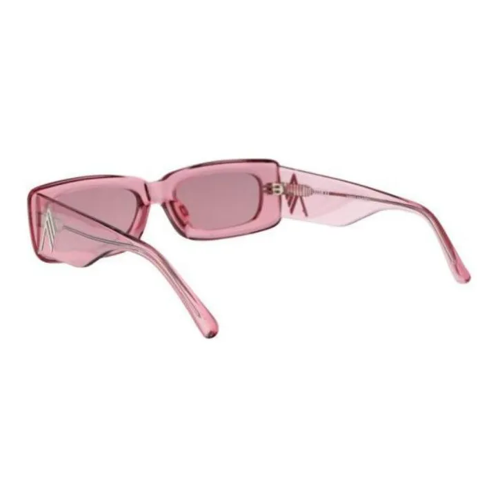 The Attico Rectangular Sunglasses Women's Pink-2