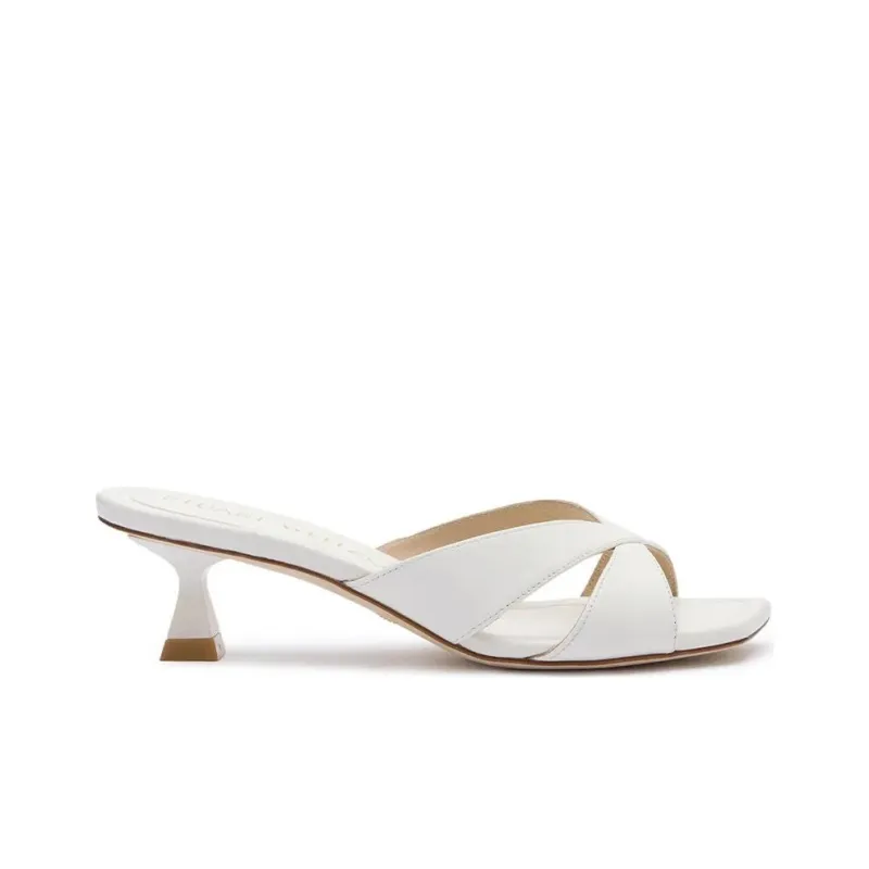 Stuart Weitzman/SW Slide Slippers Women's Beige-1