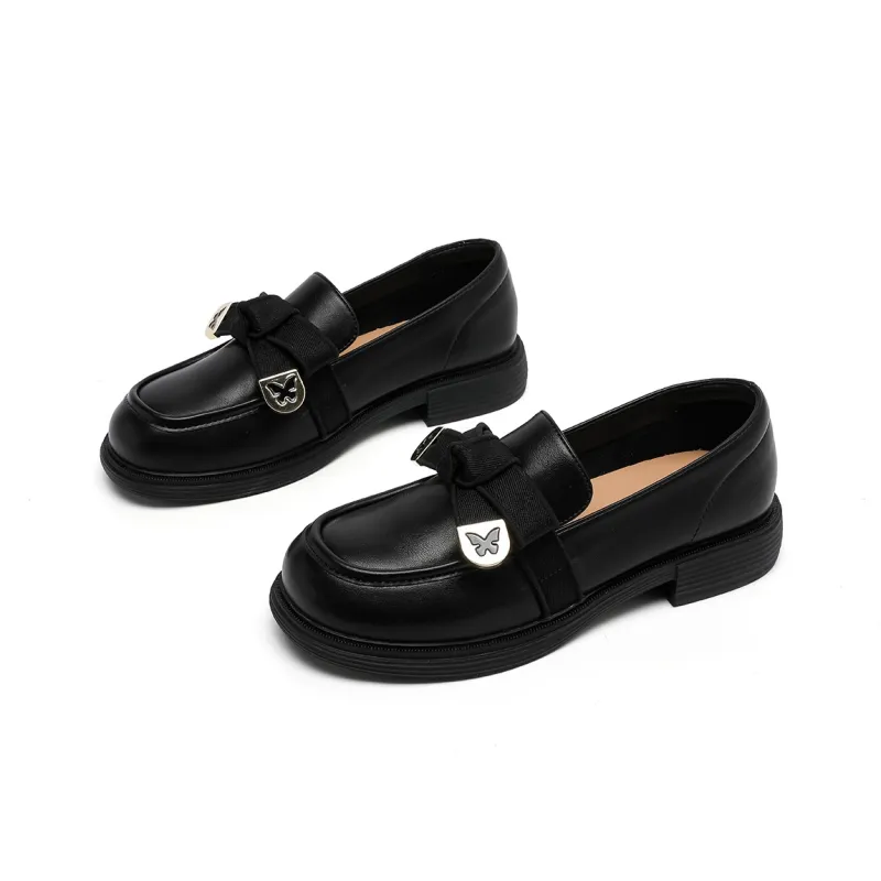 DAPHNE Loafers Women's Black/Beige-2