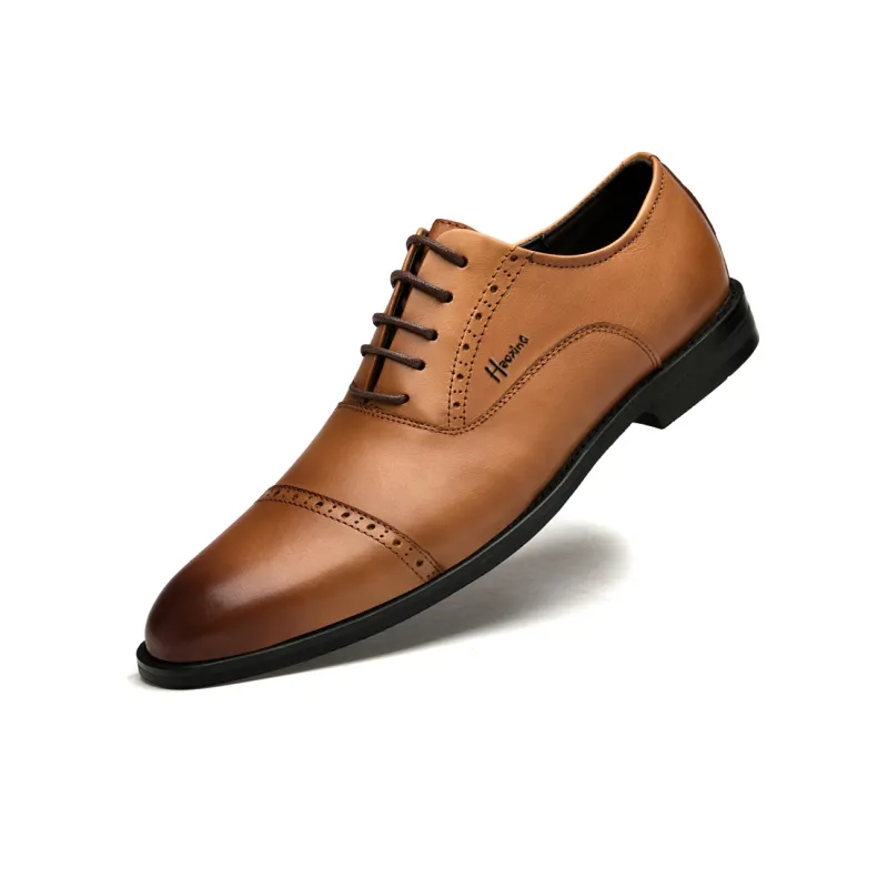 Extravagant Dress Shoes Men Low Top Black/Brown-6