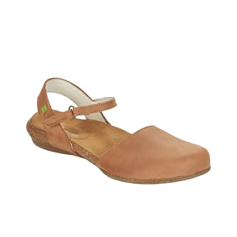 El Naturalista Casual Single Shoes 2cm Women's Brown-2